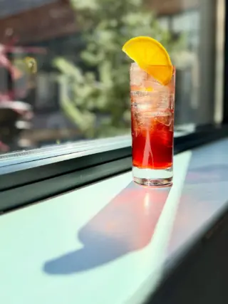 Featured cocktail this week is the Third Winter - Roasted Pecans and Pumpkin Seed Campari, Vermouth, Soda Water, Angostura Float. Pop in tonight and give one a try! ⭐️