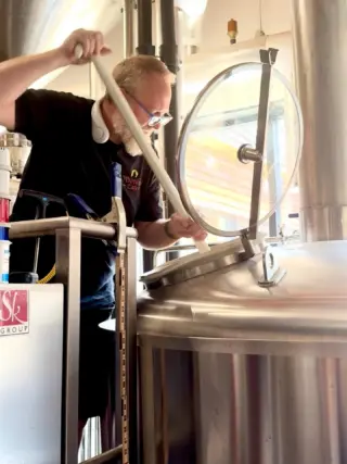 Our incredible brewer @hawbrewer is always putting his heart and soul into every brew he makes. Stop in this weekend and enjoy a couple of pints! 🍻