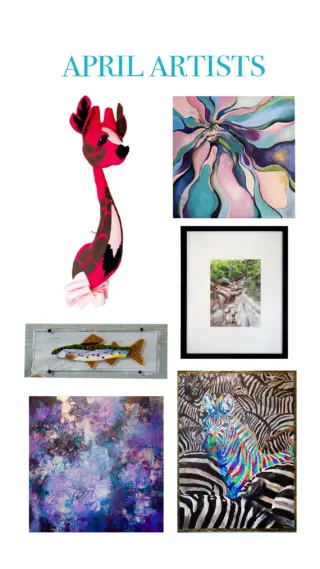 Tomorrow is @3rdintheburg and we’re kicking it off with a colorful new show for Spring. Check out the new work featuring:

@yachiyobeck in Studio 320
@modsewdesigns in Studio 322
@lbentonmccloskey in Studio 103
@radanovic_art in Studio 318
@kristinalivelsberger in Studio 322
@sycamoreshadestudios in Studio 317