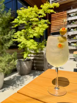 Filthy Little Secret is our featured cocktail this week! 
Blue Cheese Washed Vodka, Olive Brine, Dolan Dry Vermouth, & Brut 
Pop in tonight and give it a try!