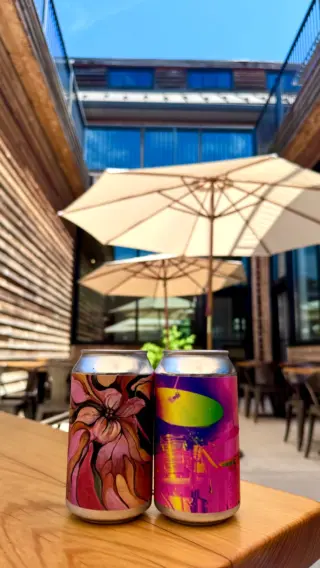 It’s a great weekend to grab some beer to go. Summer vibes are here with our classic Brown Ale, “Big Beat” and our Hazy IPA, “Mind Flowers”

Our to go beers are always a fun choice for that special occasion. Featuring one of kind art work from our talented artists. This week check out labels by @calebbyronsmith and @kristinalivelsberger