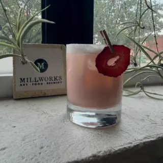 Stop in for The Main Squeeze this week! A delicious cocktail of Rum, triple sec, lemon, strawberry, vanilla, and heavy cream.
