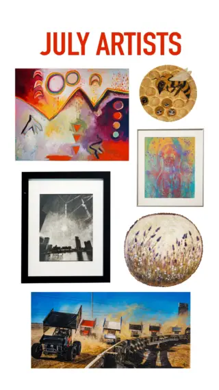 Tomorrow is @3rdintheburg and we have a fresh new show for you to enjoy. Come for the art and stay for some food and drinks! It’s a perfect weekend to go out!

This Month’s Artists feature:
@tamibitnerart | Studio 210
Marsha Souders | Studio 320
@calebbyronsmith | Studio 323
@sycamoreshadestudios | Studio 317
@annikakoser_art | Studio 213
Tara Chickey | Studio 323