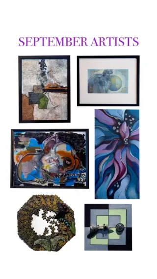 @3rdintheburg is here again. Join us tomorrow for some art, food, and drinks. 

This Month we’re featuring the talented art by:
@yachiyobeck | Studio 320
@thehucklebuckleboys | Studio 318
@kristinalivelsberger | Studio 322
@annbentonart | Studio 103
@petes_pieces | Studio 317
@carenshelley | Studio 102