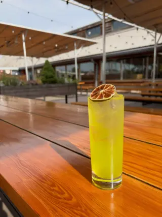 Dead By Daylight! Our drink special for the Lost Boys screening tonight starting at 7pm! Come and get cozy (& spooky) on the heated rooftop TONIGHT!!!! 

Gin, Midori, Lime, Ginger Syrup
Splash of soda